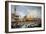 Buccentoro's Return to the Pier at the Doges' Palace, 1730S-Canaletto-Framed Giclee Print