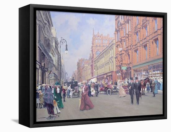 Buchanan Street in 1910'-William Ireland-Framed Premier Image Canvas
