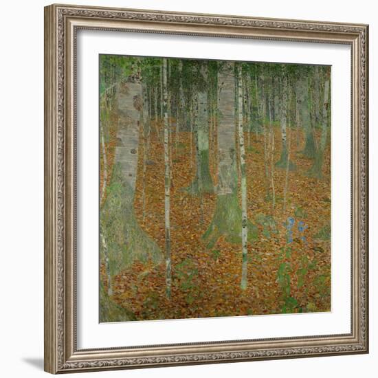 Buchenwald (Beech trees). Oil on canvas (1903).-Gustav Klimt-Framed Giclee Print