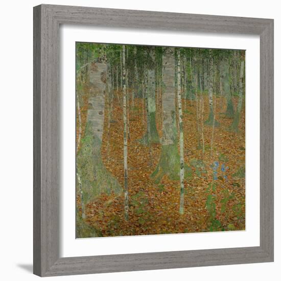 Buchenwald (Beech trees). Oil on canvas (1903).-Gustav Klimt-Framed Giclee Print