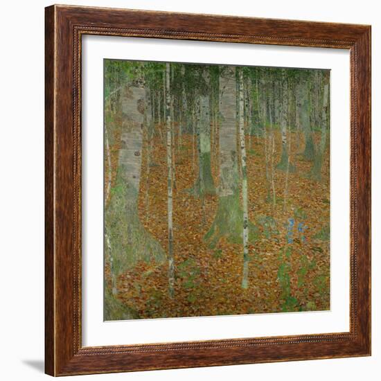 Buchenwald (Beech trees). Oil on canvas (1903).-Gustav Klimt-Framed Giclee Print