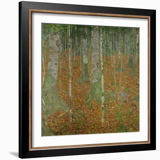 Buchenwald (Beech trees). Oil on canvas (1903).-Gustav Klimt-Framed Giclee Print