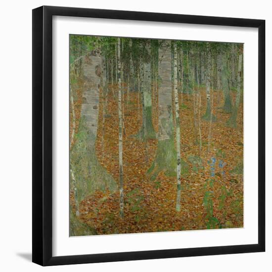 Buchenwald (Beech trees). Oil on canvas (1903).-Gustav Klimt-Framed Giclee Print