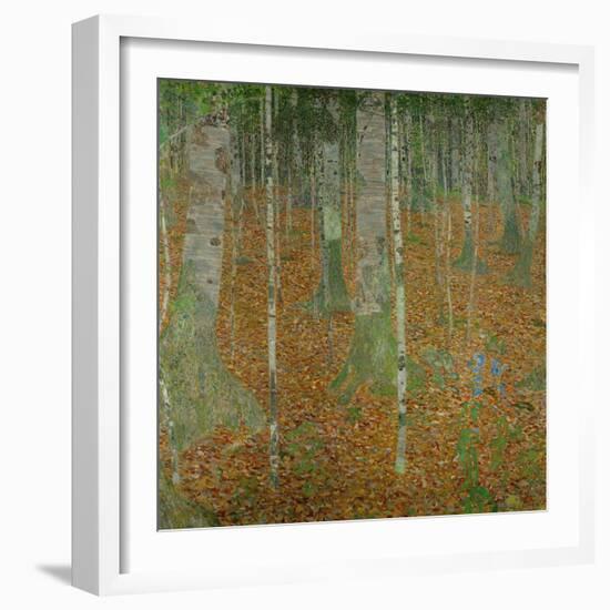 Buchenwald (Beech trees). Oil on canvas (1903).-Gustav Klimt-Framed Giclee Print