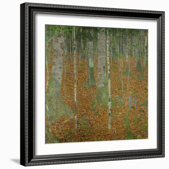 Buchenwald (Beech trees). Oil on canvas (1903).-Gustav Klimt-Framed Giclee Print