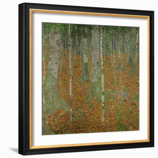 Buchenwald (Beech trees). Oil on canvas (1903).-Gustav Klimt-Framed Giclee Print