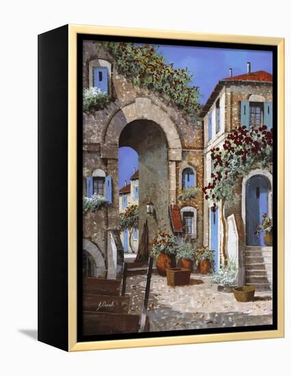 Buchi Blu-Guido Borelli-Framed Premier Image Canvas