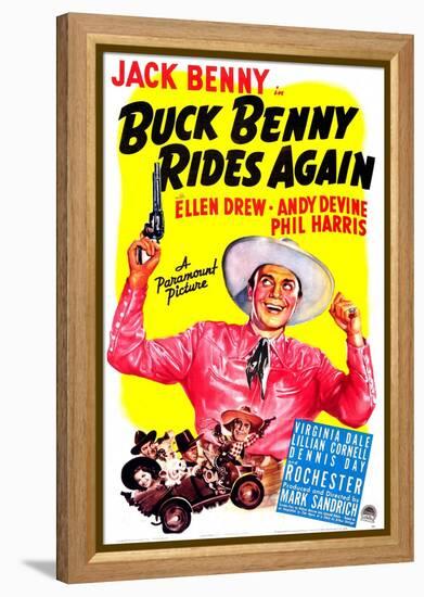 Buck Benny Rides Again-null-Framed Stretched Canvas