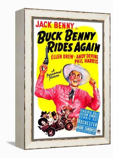 Buck Benny Rides Again-null-Framed Stretched Canvas