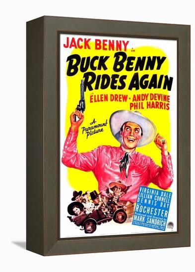 Buck Benny Rides Again-null-Framed Stretched Canvas