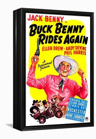 Buck Benny Rides Again-null-Framed Stretched Canvas