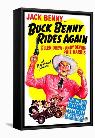 Buck Benny Rides Again-null-Framed Stretched Canvas