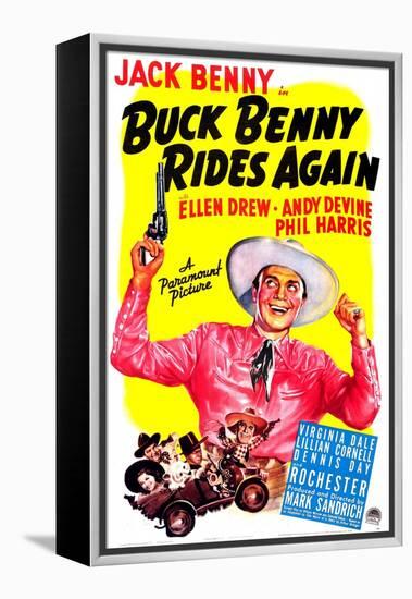 Buck Benny Rides Again-null-Framed Stretched Canvas