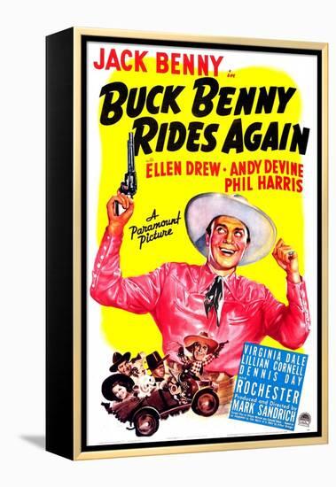 Buck Benny Rides Again-null-Framed Stretched Canvas