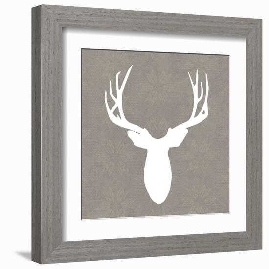 Buck II-Sabine Berg-Framed Art Print