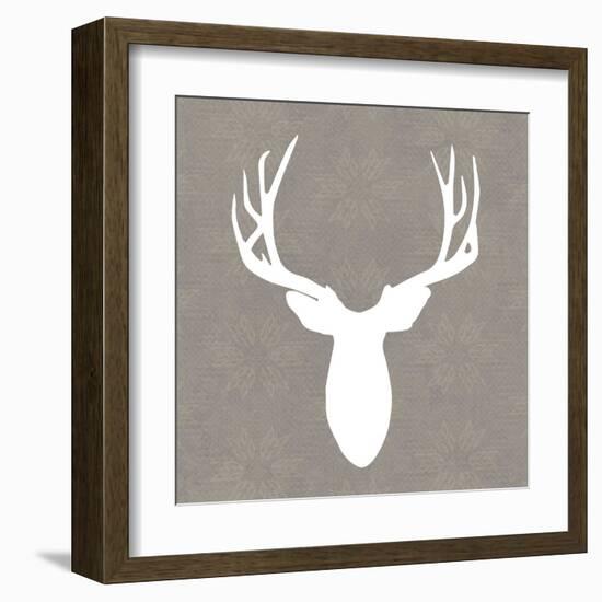 Buck II-Sabine Berg-Framed Art Print