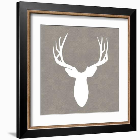 Buck II-Sabine Berg-Framed Art Print