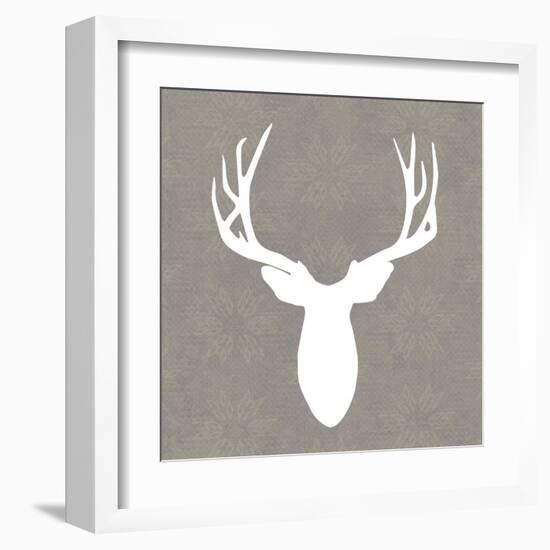 Buck II-Sabine Berg-Framed Art Print