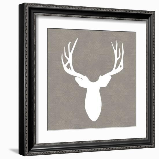 Buck II-Sabine Berg-Framed Art Print