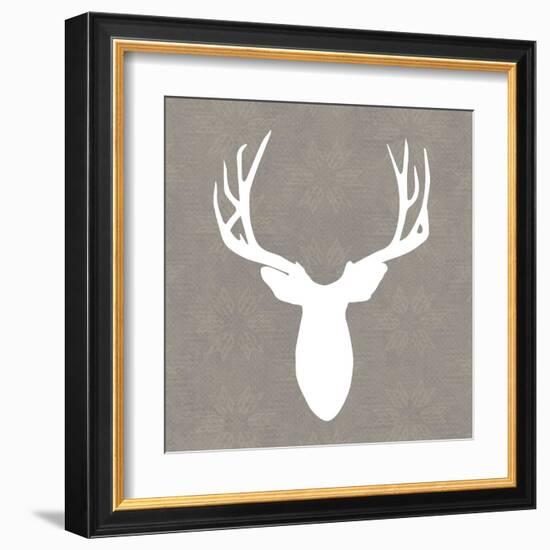 Buck II-Sabine Berg-Framed Art Print