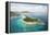 Buck Island and Tortola in British Virgin Islands-Macduff Everton-Framed Premier Image Canvas