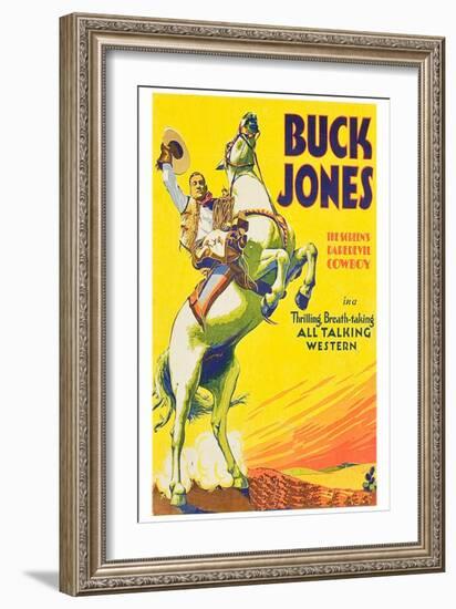 Buck Jones-null-Framed Art Print