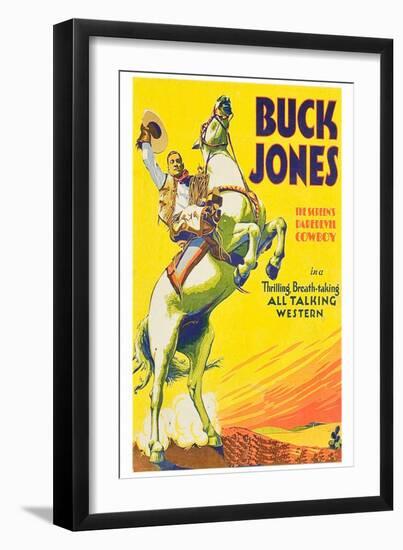 Buck Jones-null-Framed Art Print