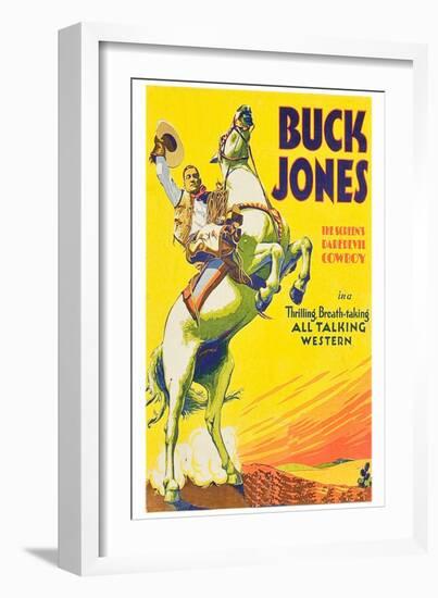 Buck Jones-null-Framed Art Print