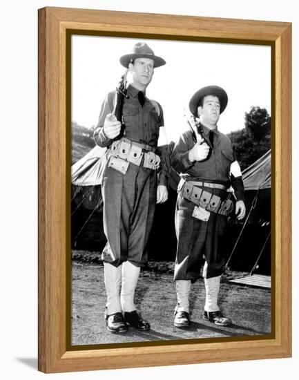 Buck Privates, Bud Abbott, Lou Costello, 1941-null-Framed Stretched Canvas