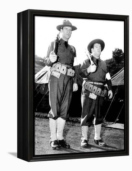 Buck Privates, Bud Abbott, Lou Costello, 1941-null-Framed Stretched Canvas