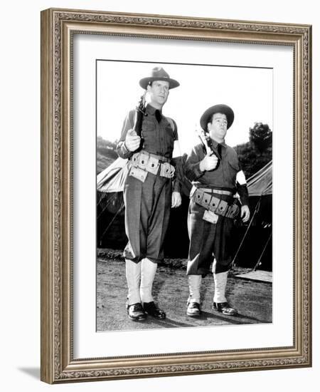 Buck Privates, Bud Abbott, Lou Costello, 1941-null-Framed Photo