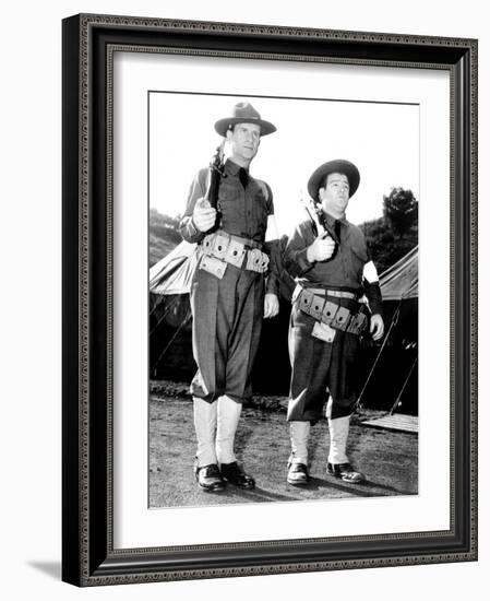 Buck Privates, Bud Abbott, Lou Costello, 1941-null-Framed Photo