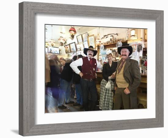 Bucket of Blood Saloon Dating from 1876, Virginia City, Nevada, USA, North America-Michael DeFreitas-Framed Photographic Print