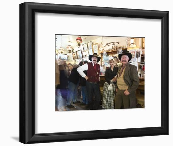 Bucket of Blood Saloon Dating from 1876, Virginia City, Nevada, USA, North America-Michael DeFreitas-Framed Photographic Print