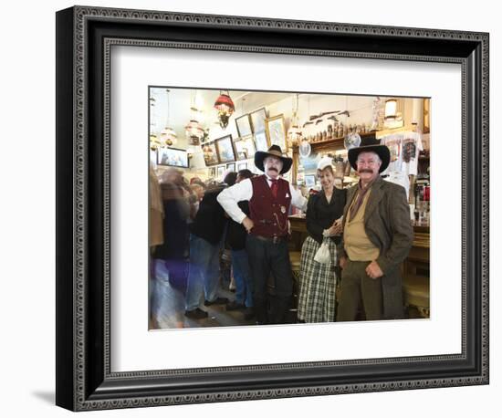 Bucket of Blood Saloon Dating from 1876, Virginia City, Nevada, USA, North America-Michael DeFreitas-Framed Photographic Print