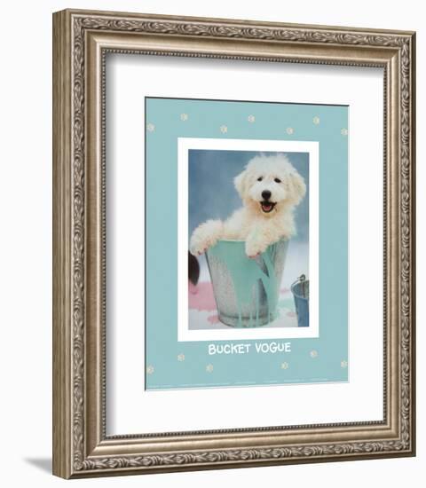 Bucket Vogue-Rachael Hale-Framed Art Print