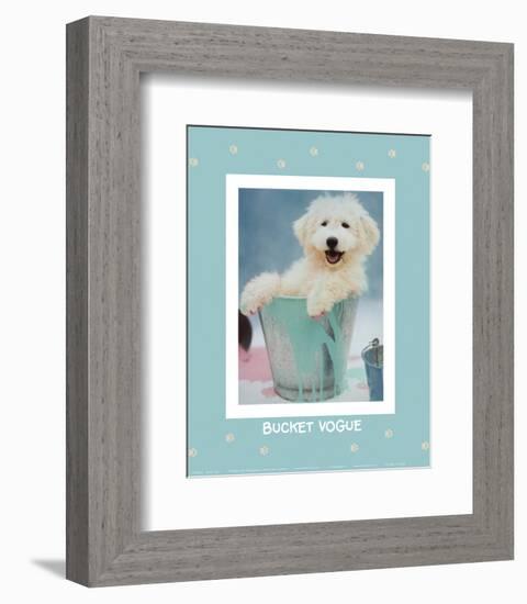 Bucket Vogue-Rachael Hale-Framed Art Print