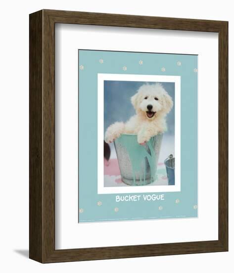 Bucket Vogue-Rachael Hale-Framed Art Print