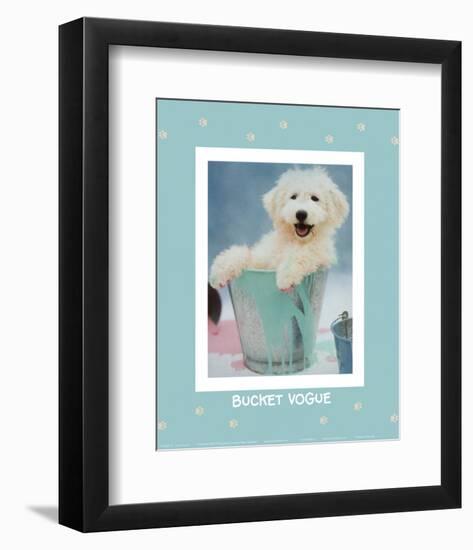 Bucket Vogue-Rachael Hale-Framed Art Print