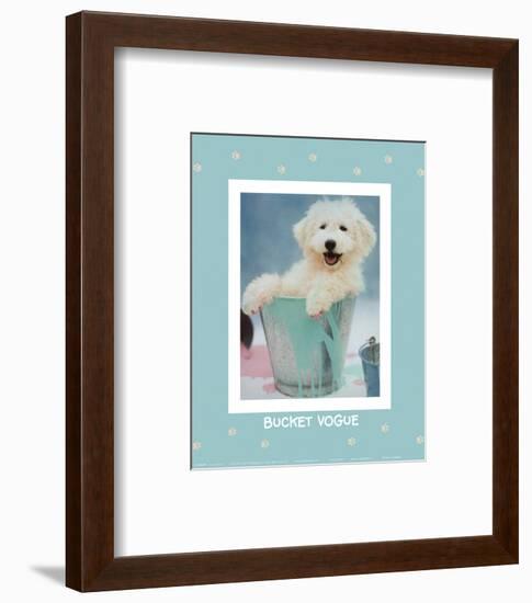 Bucket Vogue-Rachael Hale-Framed Art Print