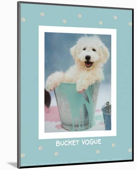 Bucket Vogue-Rachael Hale-Mounted Art Print