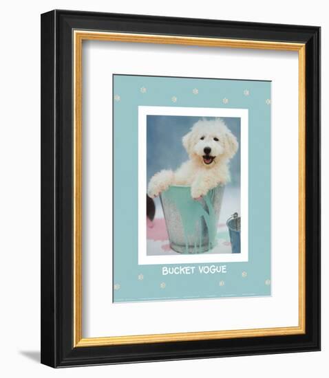 Bucket Vogue-Rachael Hale-Framed Art Print