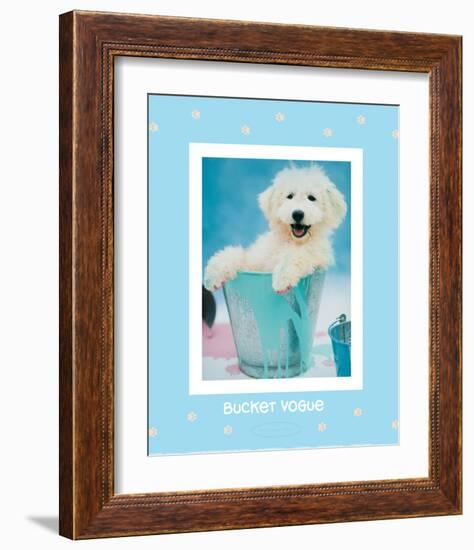 Bucket Vogue-Rachael Hale-Framed Art Print