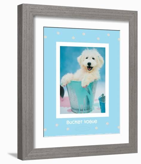 Bucket Vogue-Rachael Hale-Framed Art Print