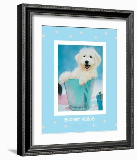 Bucket Vogue-Rachael Hale-Framed Art Print