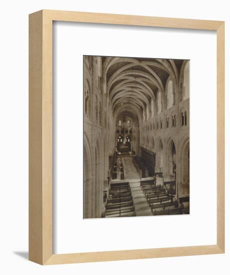 'Buckfast Abbey Church (Interior)', late 19th-early 20th century-Unknown-Framed Photographic Print