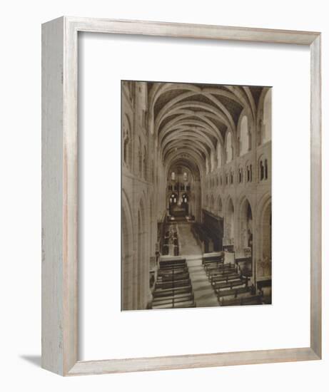 'Buckfast Abbey Church (Interior)', late 19th-early 20th century-Unknown-Framed Photographic Print