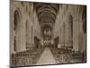 'Buckfast Abbey Church, (Interior)', late 19th-early 20th century-Unknown-Mounted Photographic Print