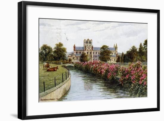 Buckfast Abbey, North View, Devon-J Salmon-Framed Giclee Print