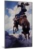 Bucking, 1904-Newell Convers Wyeth-Mounted Giclee Print